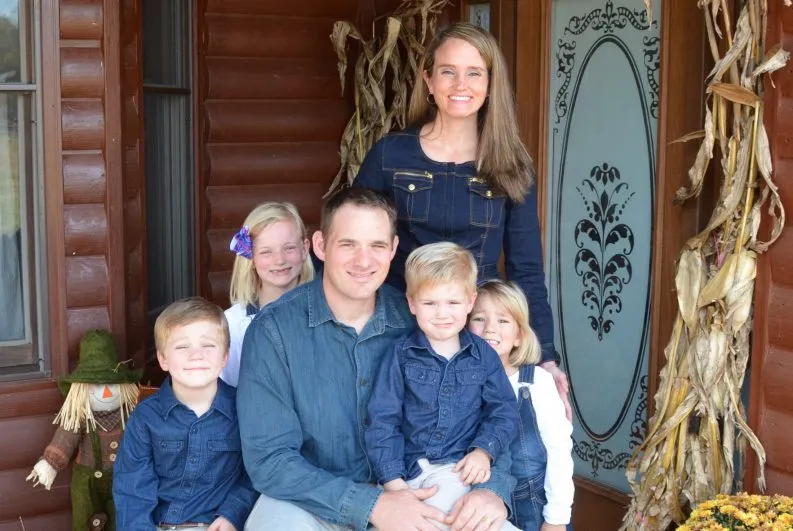 Dr. Green with his family